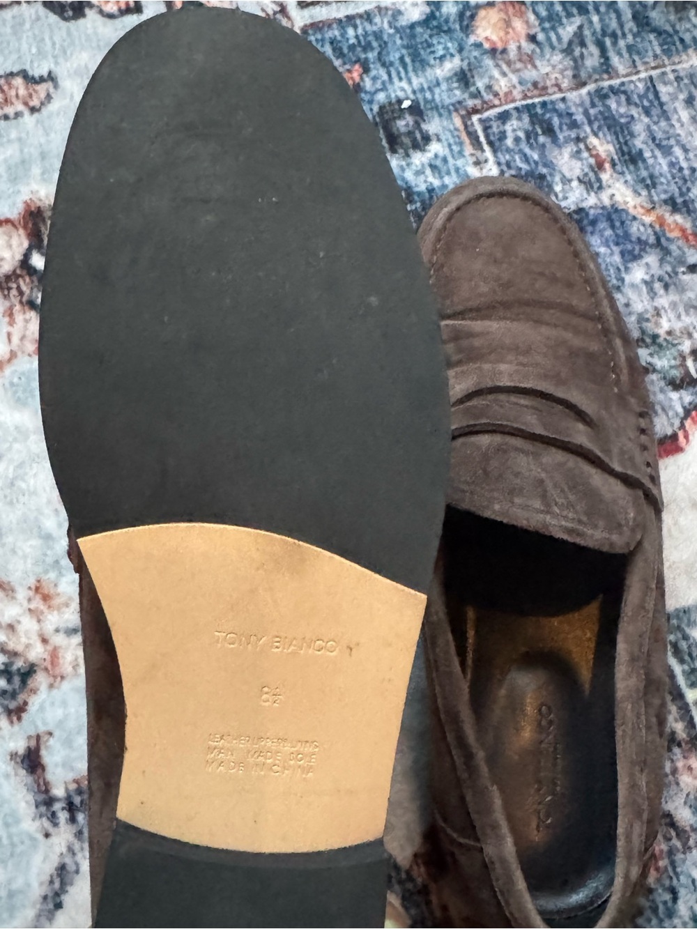 Tony Bianco “Zac Espresso Suede” Loafers - Picture 7 of 8